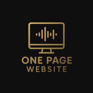 Website Creation One Page