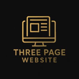 Website Creation With Three Page
