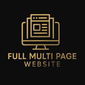Full Website Creation with Multiple Pages