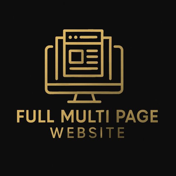 Full Website Creation with Multiple Pages